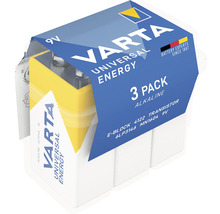 Varta Batterie Energy E 9 Volt 3 Stück-thumb-0