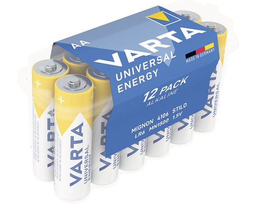 Varta Batterie Energy AA Mignon 12 Stück Varta Batterie Energy AA Mignon 12 Stück
