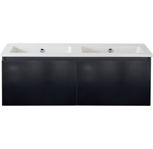 Waschtischunterschrank mit zwei Waschbecken
