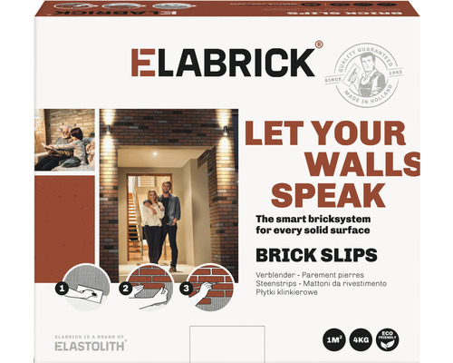 Verpackung Elabrick Backstein-Verblender zur Wandgestaltung