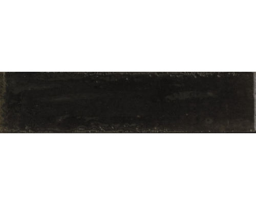 Metro-Fliese Lotus 6 x 24 cm schwarz