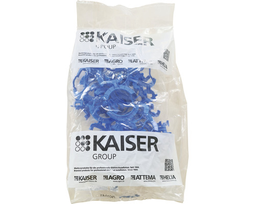 Kaiser Group Rohrschellen in einer Verpackung