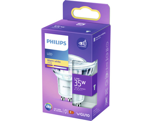 Philips LED Lampe mit GU10 Sockel in der Verpackung