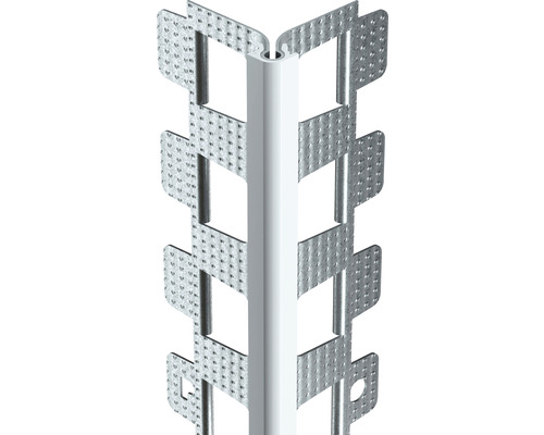 PROTEKTOR Kantenprofil PowerGrip (runder Kopf) für den Außenputz 10 mm weiß 2250 x 39 x 39 mm Bund = 15 St