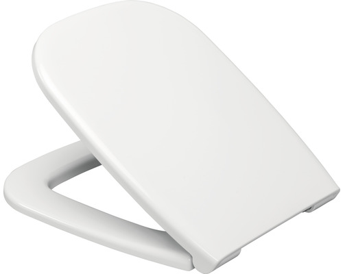 REIKA WC-Sitz DEITO weiß mit Absenkautomatik für Duravit D-Code, Duravit DuraHome Toilettendeckel aus Kunststoff