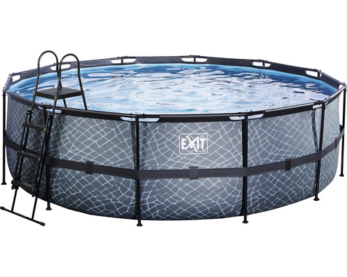 Aufstellpool mit Leiter