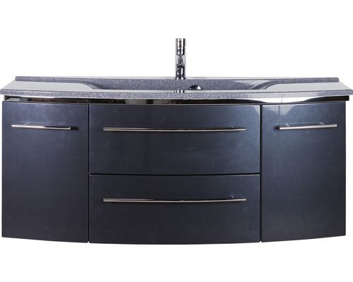 Waschtischunterschrank mit Armatur und Schubladen