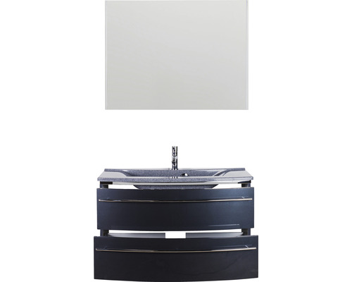 Waschtischkombination mit Spiegel für das Badezimmer