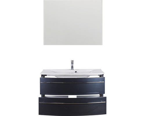 Waschtisch mit Spiegel für das Badezimmer