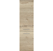 Mittelschrank Marlin 3040 Frontfarbe Eiche natur Holzdekor BxHxT 40 x 148,8 x 34,8 cm Türanschlag links-thumb-1