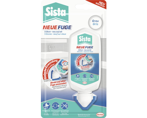 Silikon Sista Neue Fuge grau 80 ml