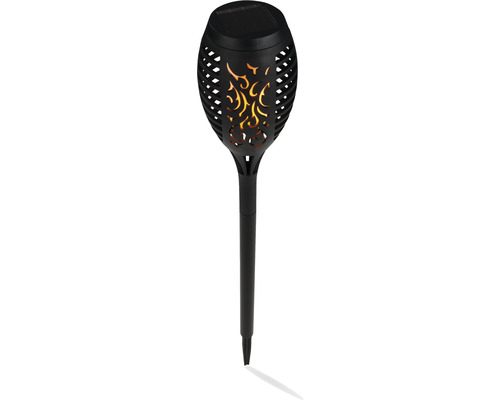 Solartischleuchte mit Flammeneffekt für den Außenbereich