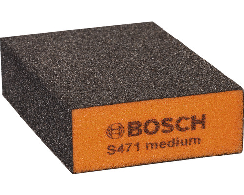 Schleifklotz mit dem Bosch Logo und der Aufschrift S471 Medium