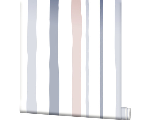 Tapetenrolle mit Streifenmuster