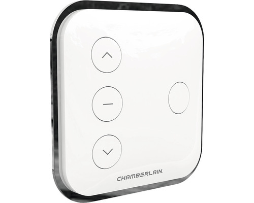 Chamberlain Logo Garagentoröffner Bedienelement mit Auf-, Ab- und Stopptasten