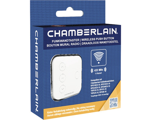 Chamberlain Funkwandtaster in der Verpackung