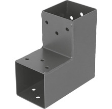 Winkelverbinder aus Stahl mit Befestigungslöchern