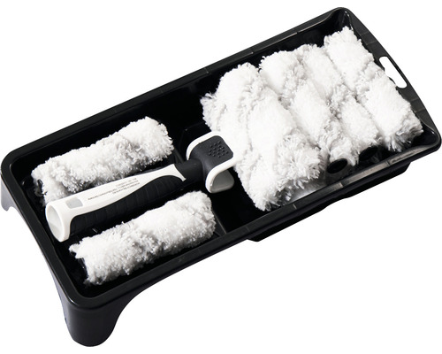 Farbwalzenset mit Farbwanne und Farbwalzen