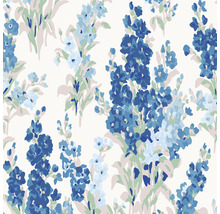 Muster mit blauen Blumen
