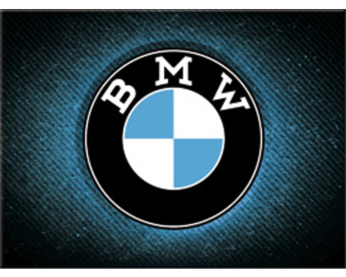 Magnet BMW - Logo Blue Shine 6x8 cm