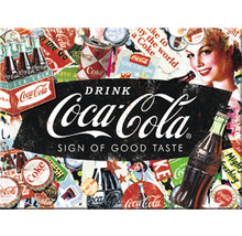 Magnet Coca-Cola Collage 6x8 cm