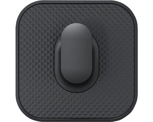 Schwarze, rechteckige Handyhalterung mit Diamantmuster