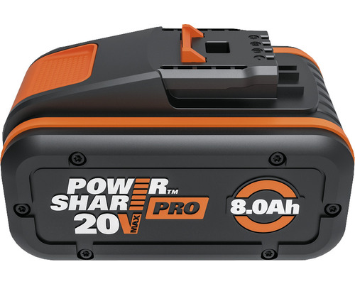 Ersatzakku WA3648 Worx 20 V Li 8 0 Ah HORNBACH