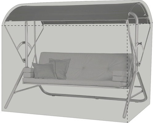 Schutzhülle für eine Gartenschaukel zum Schutz vor Witterungseinflüssen.