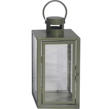 Dekorative Laterne aus Metall und Glas