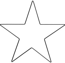 Metallstern zur Dekoration