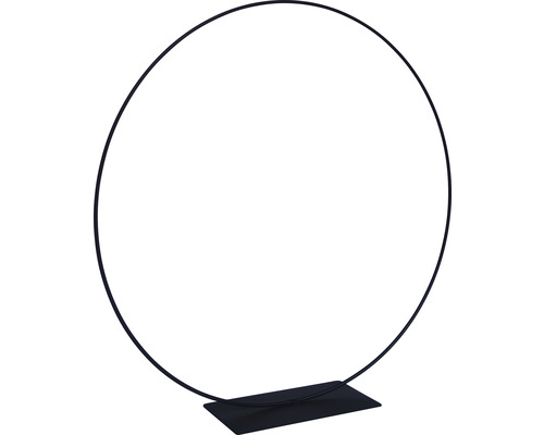 Runder Metallbogen mit Standfuß für Dekorationen