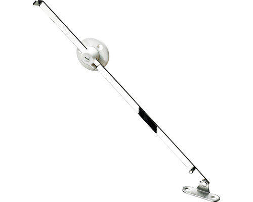 Bremsklappenhalter rechts und links verwendbar, 280 mm, Stahl Kunststoff, 1 Stück Möbelbeschlag Klappenhalter
