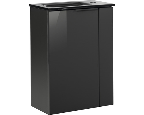 Waschtischunterschrank mit einer Tür und einer Ablagefläche