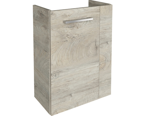 Waschtischunterschrank FACKELMANN Small Bathroom Collection BxHxT 44 x 60 cm x 24,3 cm Frontfarbe eiche natur 84657