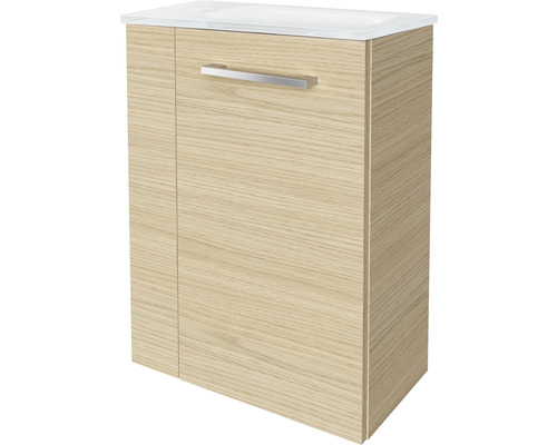 Waschtischunterschrank mit einer Schublade und einer Tür