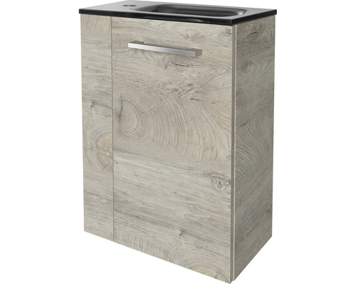 Waschbeckenunterschrank mit Tür und Griff