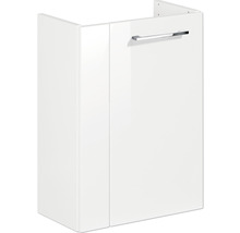 Waschtischunterschrank FACKELMANN Small Bathroom Collection BxHxT 44 x 60 cm x 24,3 cm Frontfarbe weiß hochglanz 86025