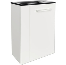Waschtischunterschrank FACKELMANN Small Bathroom Collection BxHxT 44 x 60 cm x 24,3 cm Frontfarbe weiß hochglanz 86025
