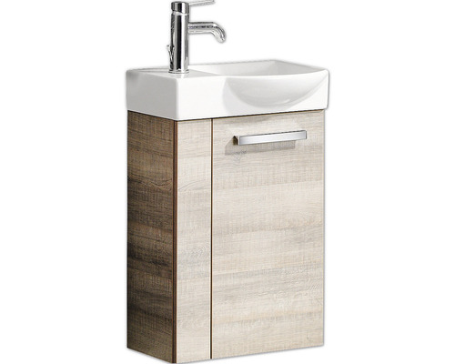 Waschtisch mit Unterschrank und Armatur