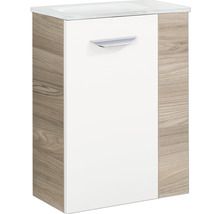 Waschtischunterschrank mit Schublade und Holzoptik