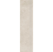 Beige Wandfliese mit strukturierten Linien