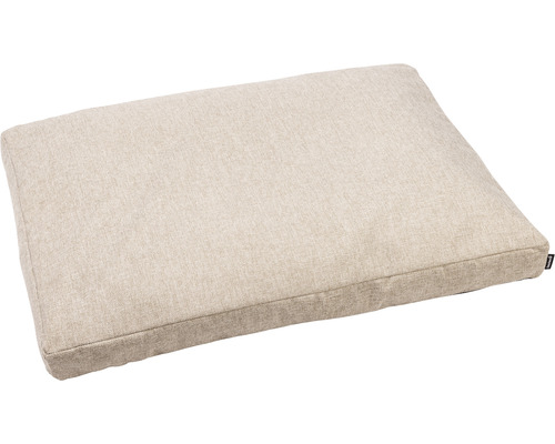 Liegekissen beeztees Memory Foam Zia Beige 100 x 70 cm orthopädisches Kissen zum entspannten liegen