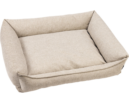 Hundebett beeztees Memory Foam Zia Beige 100 x 80 cm orthopädisches Bett zum entspannten liegen