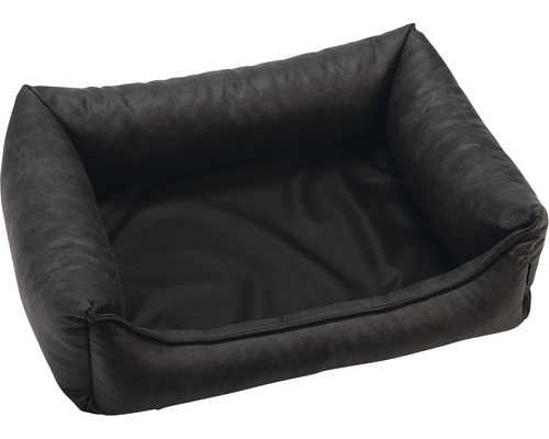 Hundebett mit erhöhtem Rand für Haustiere