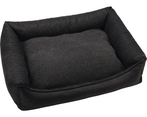 Hundebett beeztees Memory Foam Uma Anthrazit 100 x 80 cm orthopädisches Bett zum entspannten liegen