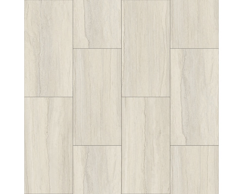 Vinyl-Fliese Dryback Quitmore mittelbeige zu verkleben 300x600x2 mm