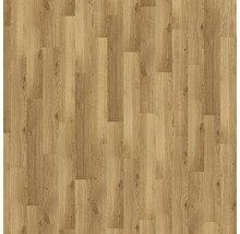 Nahaufnahme eines Laminatbodens mit Holzoptik.