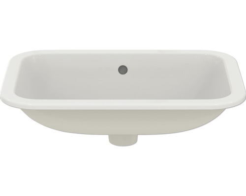 Rechteckiges Einbaubecken aus Sanitärkeramik