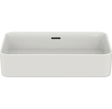 Aufsatzwaschbecken aus Sanitärkeramik mit Überlauf