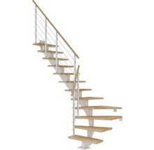 Raumspartreppe mit Holzstufen und Geländer